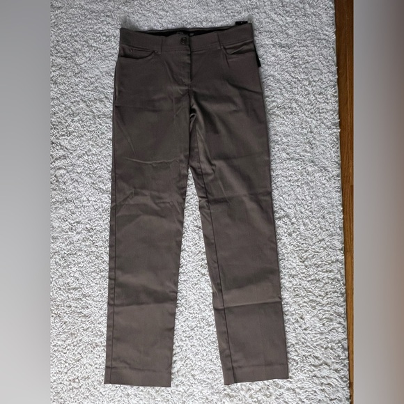 Women’s Size 10 89th & Madison Mocha Stretch Pants NWT - Picture 1 of 7
